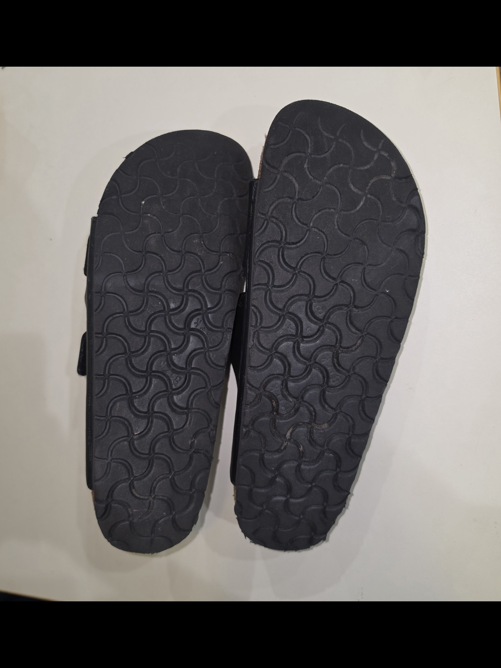 Birkenstock Black Two-Strap Sandals with Buckles Size 42 - Picture 9 of 10